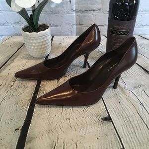 Hype Brown Women’s Heels - Size: (8M)  *Excellent Condition*